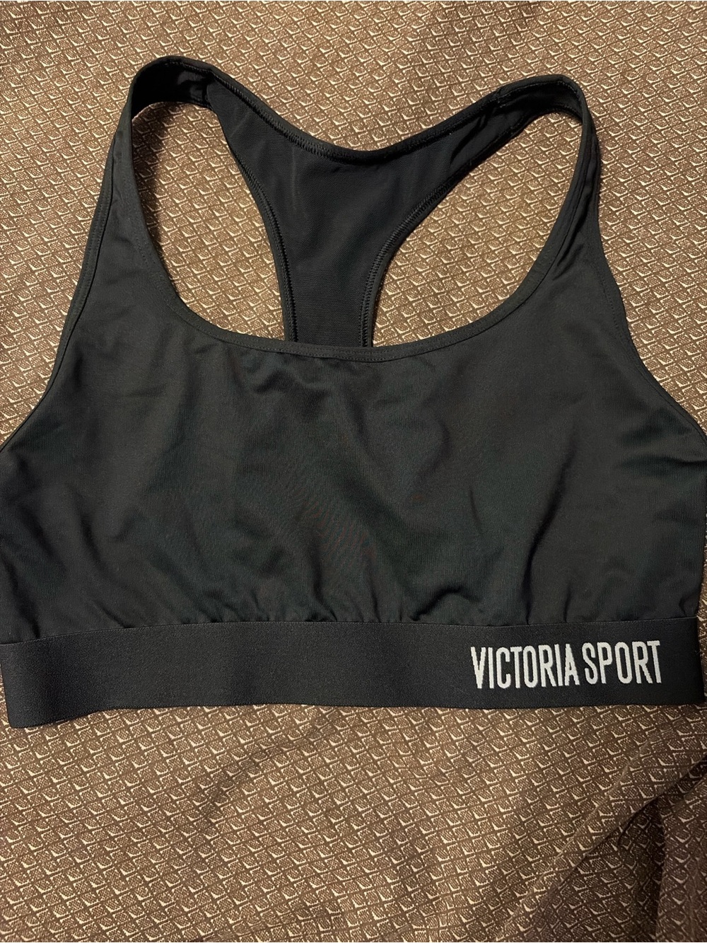 Victoria's Secret Victoria Sport Black Racerback Sports Bra